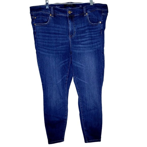 Liverpool Jeans Liverpool Sz 2w The Ankle Skinny Stretch Medium